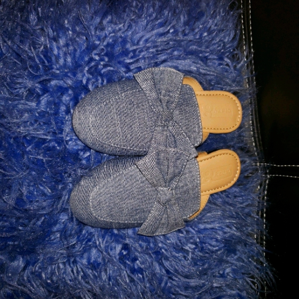 Little denim flats